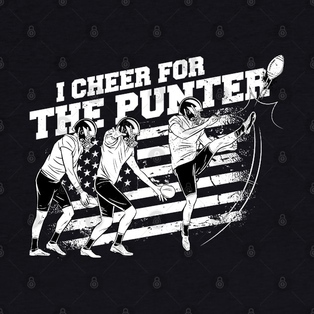 Punter's Sideline Cheer by Life2LiveDesign